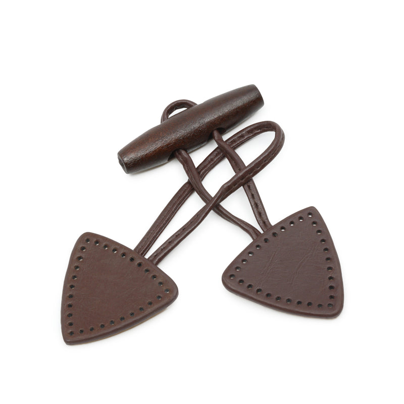 Chargez l'image dans la visionneuse de la galerie, 454-11|Dritz Sew-On Toggle, 1 pc, Brown