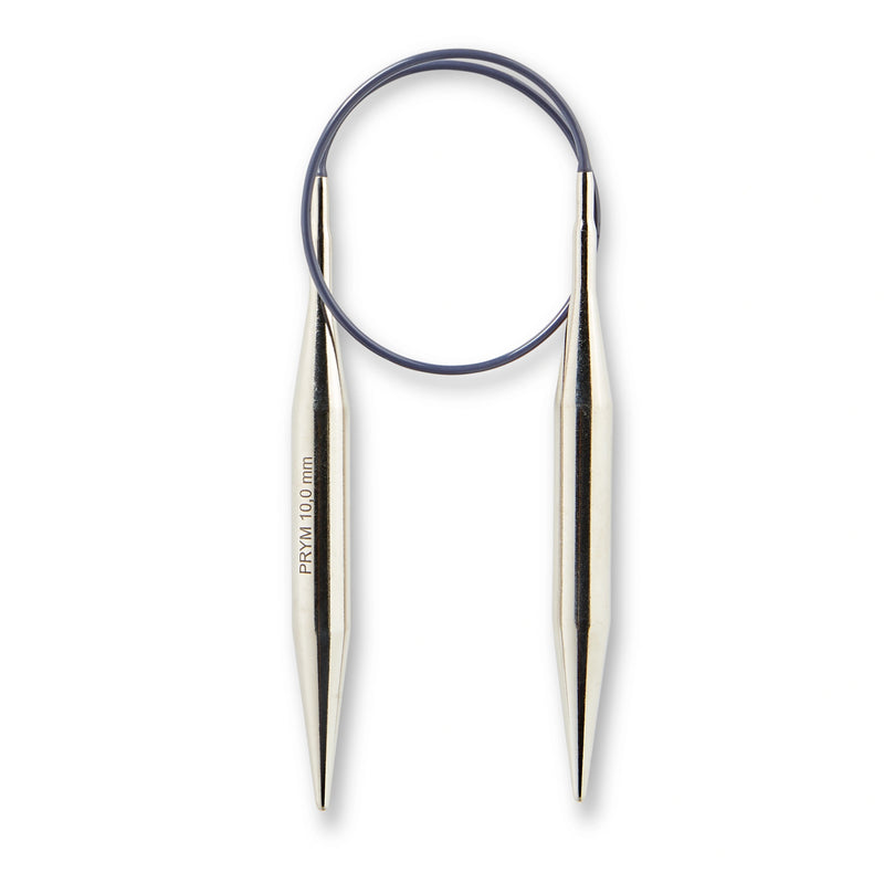 Chargez l'image dans la visionneuse de la galerie, 212230|Prym 16" Circular Brass Knitting Needles, 10mm