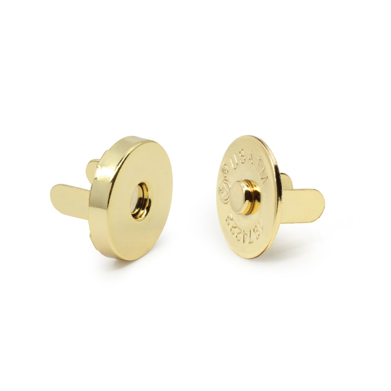 Load image into Gallery viewer, 762-35|Dritz 1/2" Magnetic Snap, 1 Set, Gold