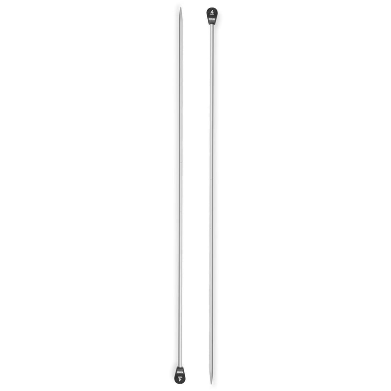 Chargez l'image dans la visionneuse de la galerie, 191476|Prym 16" Single Point Aluminum Knitting Needles, 4mm