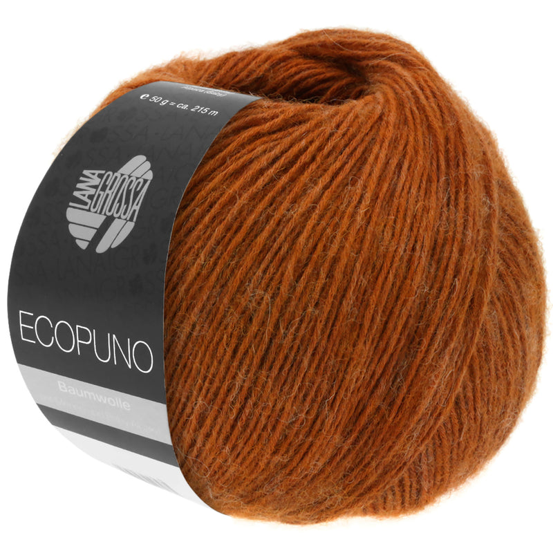 Chargez l'image dans la visionneuse de la galerie, 13310049|Lana Grossa Ecopuno Yarn, Cinnamon Brown