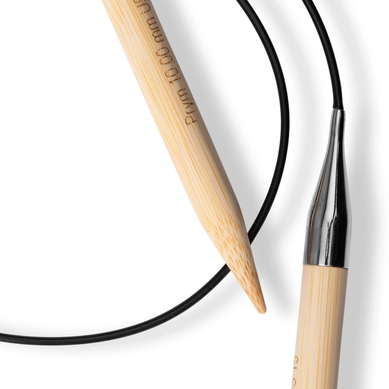 Chargez l'image dans la visionneuse de la galerie, 222540|Prym 32" (80 cm) Circular Bamboo Knitting Needles, US 15 (10 mm)