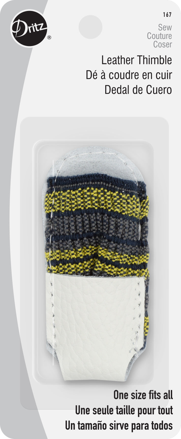 Chargez l'image dans la visionneuse de la galerie, 167|Dritz Adjustable Leather Thimble