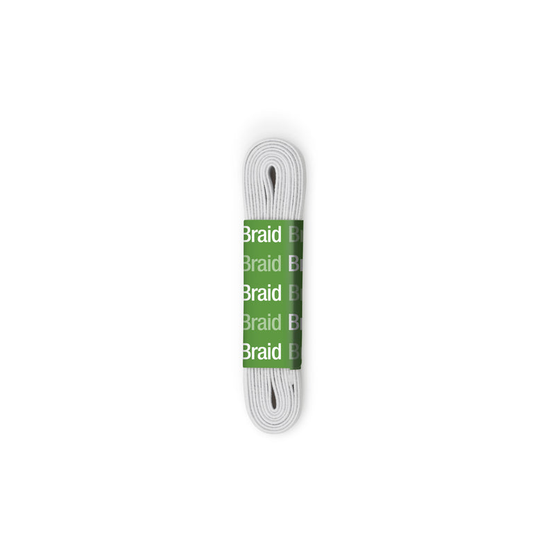 Chargez l'image dans la visionneuse de la galerie, 9332W|Dritz 1/2" White Braided Elastic, 1-1/2 yd