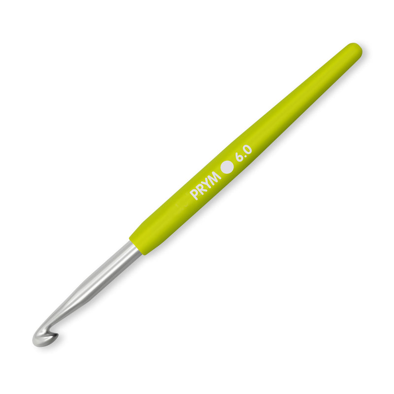 Chargez l'image dans la visionneuse de la galerie, 57500|Prym Soft Grip Aluminum Crochet Hook Set, 2-6mm
