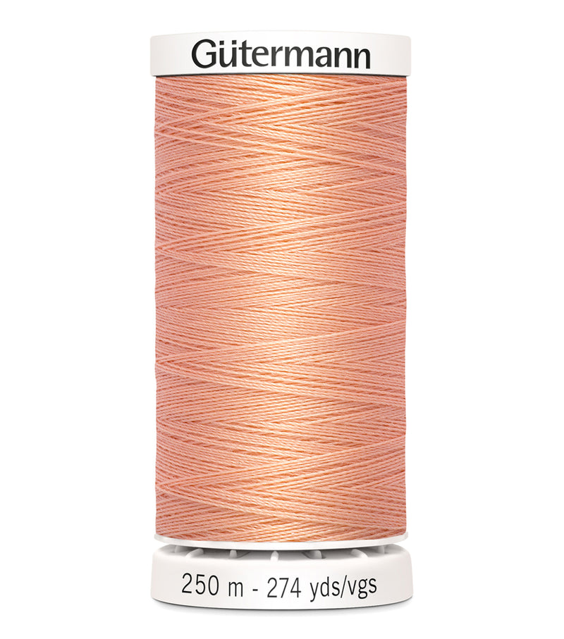 Chargez l'image dans la visionneuse de la galerie, 729914-365|Gutermann Sew-All Thread, Peach, 274 YD (250 M)