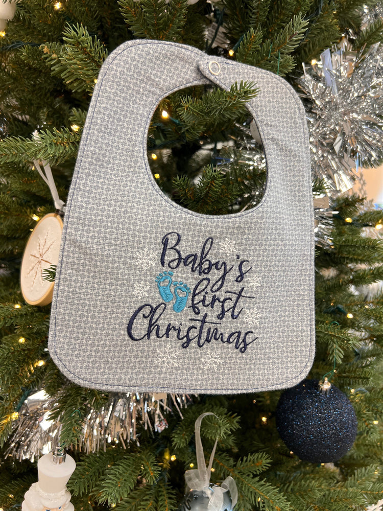 Holiday Baby Bib