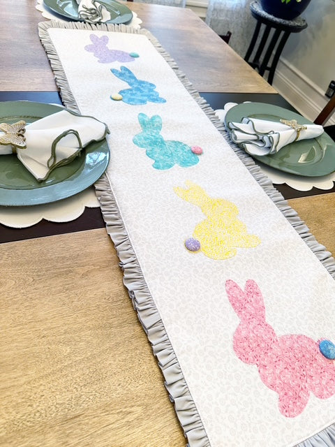 Easter Bunny Table Runner Sewing Pattern