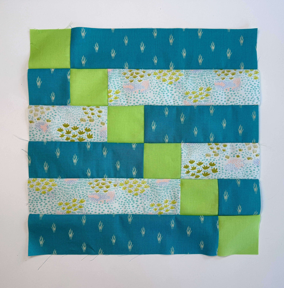 sticks and stones quilt block