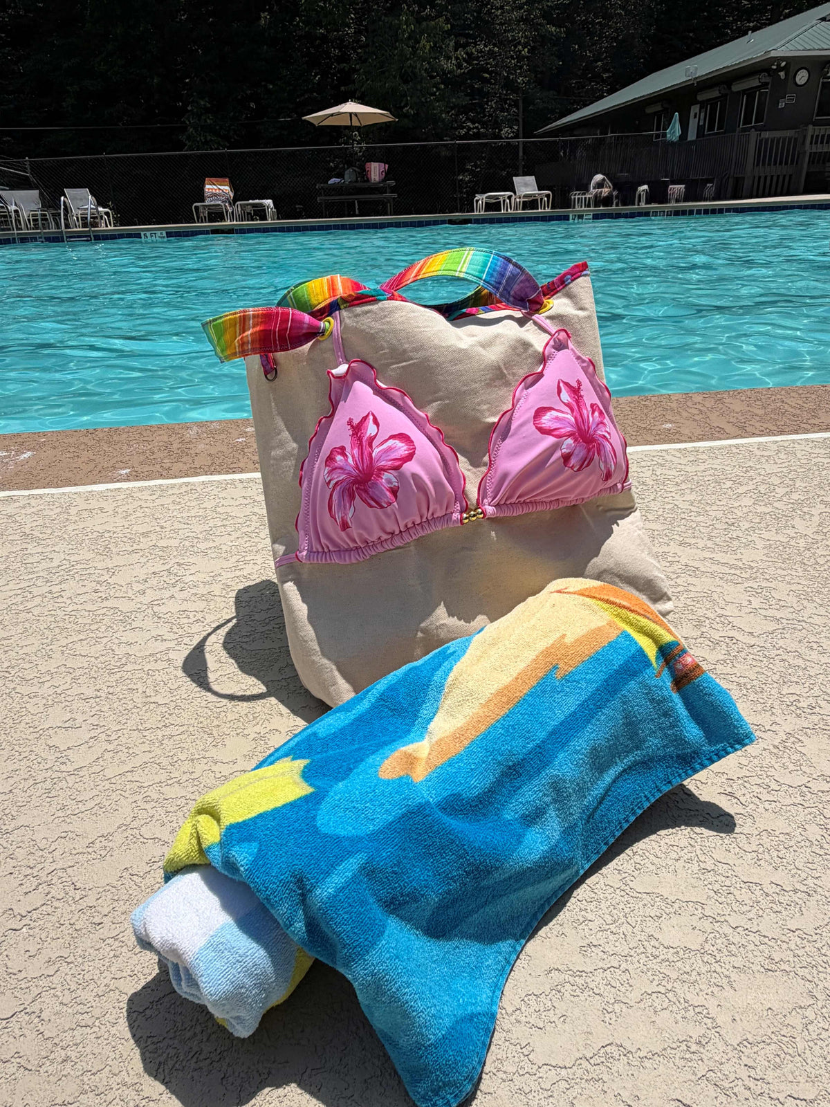 Bikini Upcycle Pool Bag