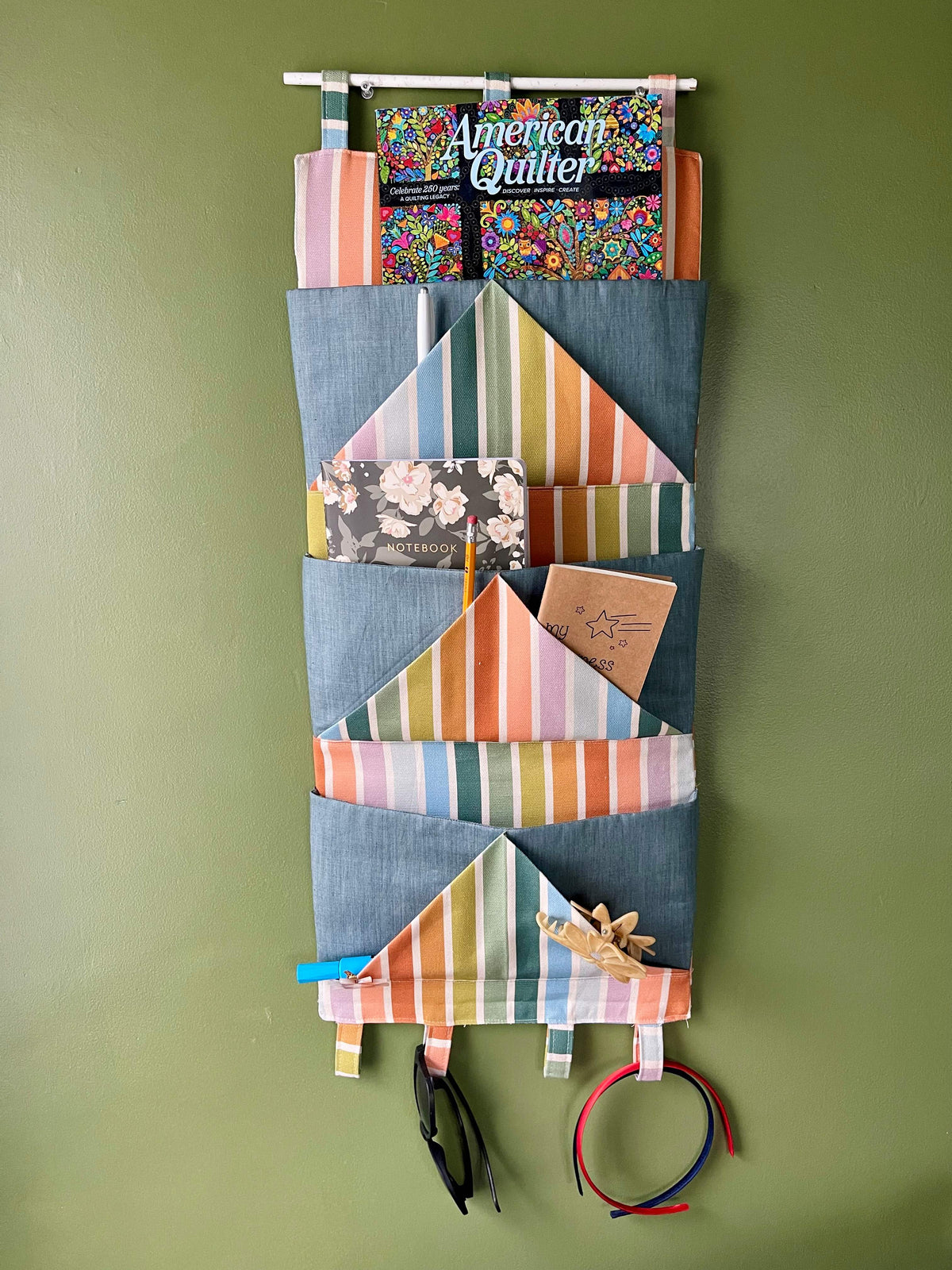 Fabric Wall Organizer