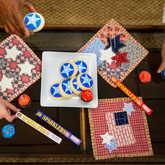 Americana Appliqué Trivets