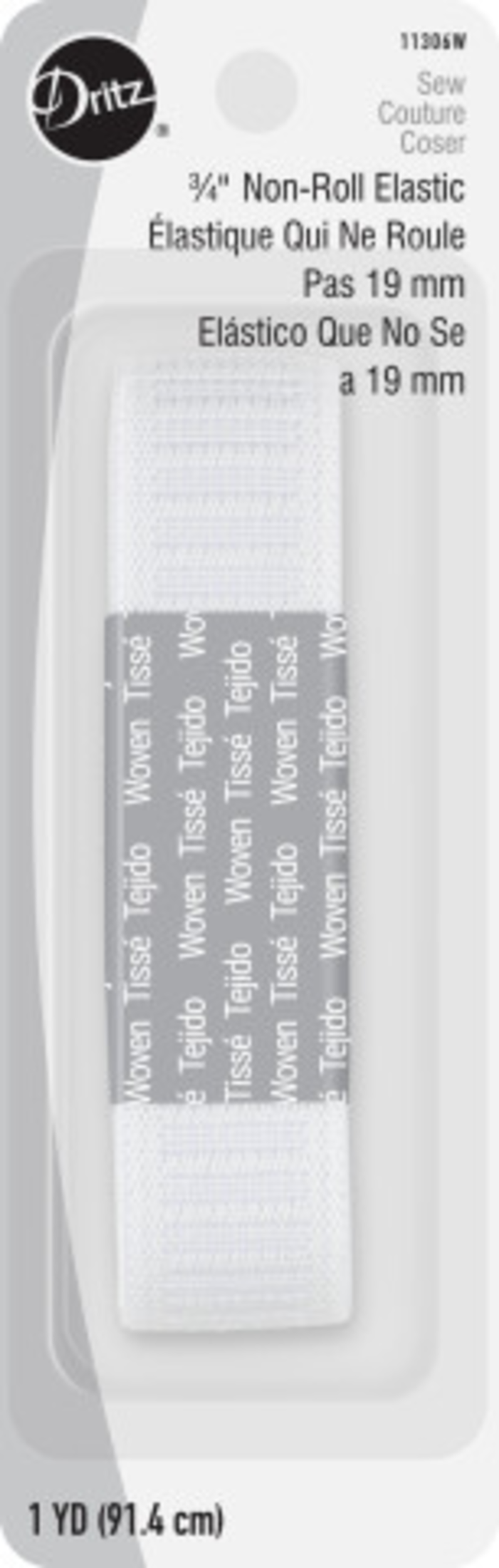 Cargue la imagen en el visor de la galería, 11306W|Dritz 11306W 3/4" Non-Roll Elastic