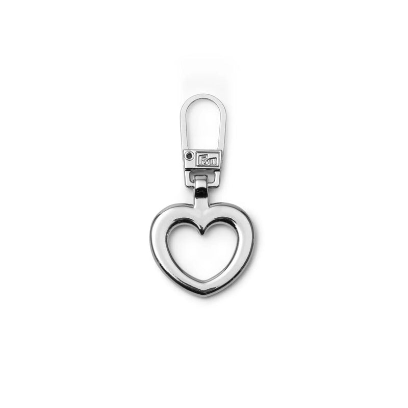 Chargez l'image dans la visionneuse de la galerie, 482371| Fashion Zipper puller heart silver-col