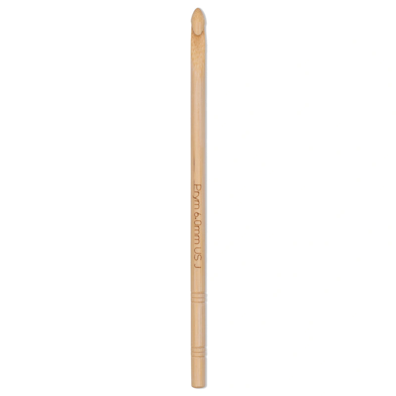 Chargez l'image dans la visionneuse de la galerie, 197612| 6" Crochet Hook, Bamboo, US J (6mm)