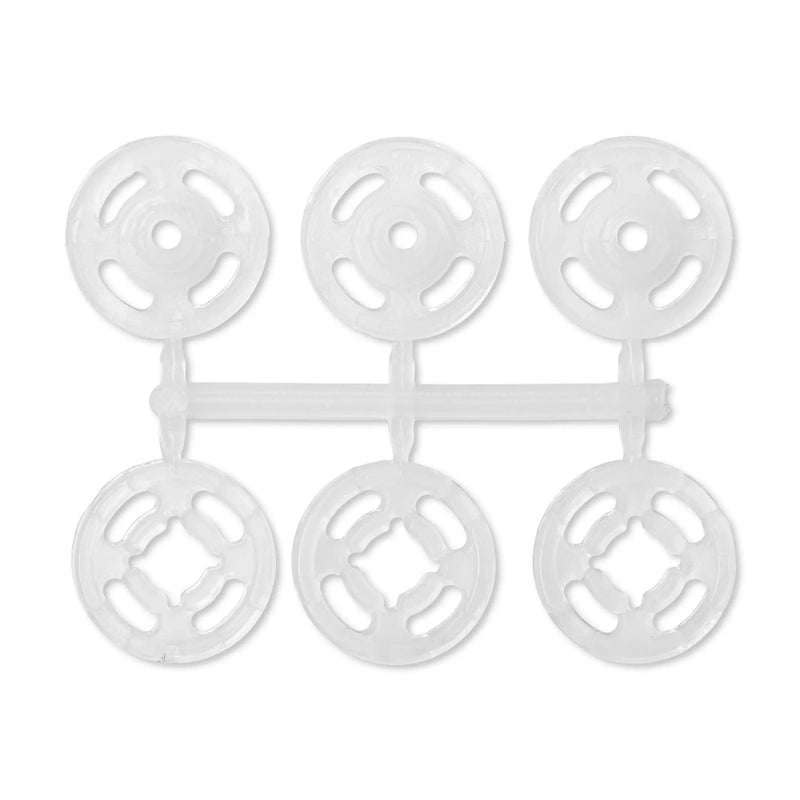 Chargez l'image dans la visionneuse de la galerie, 347161| Sew-On Snap Fasteners plastic 13 mm transparent