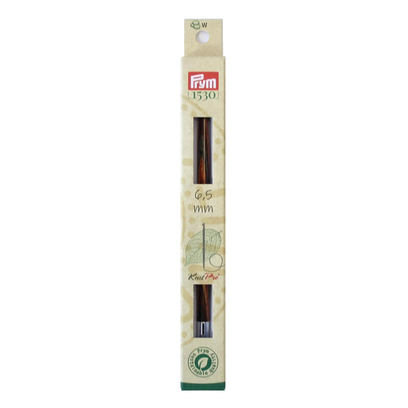 Load image into Gallery viewer, 223727| 6" Tunisian Crochet Hook, interchangeable, wood, US K (6.5mm)