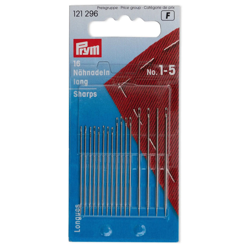 Chargez l'image dans la visionneuse de la galerie, 121296| Hand Sewing Needles sharps 1-5 ass. silver col