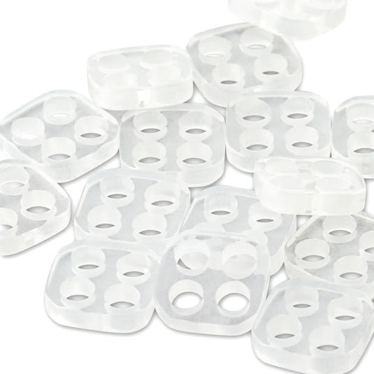 311520| Sew-On Counter Buttons plastic transparent 11 mm
