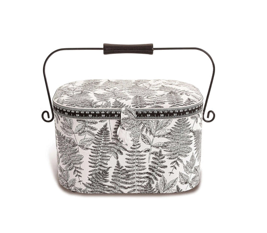 612072| Sewing basket L oval Nature