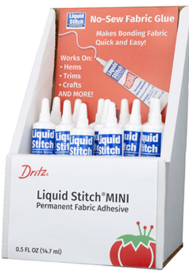 Chargez l'image dans la visionneuse de la galerie, 653122| Liquid Stitch Permanent Fabric Adhesive, 0.5 fl. oz. Display