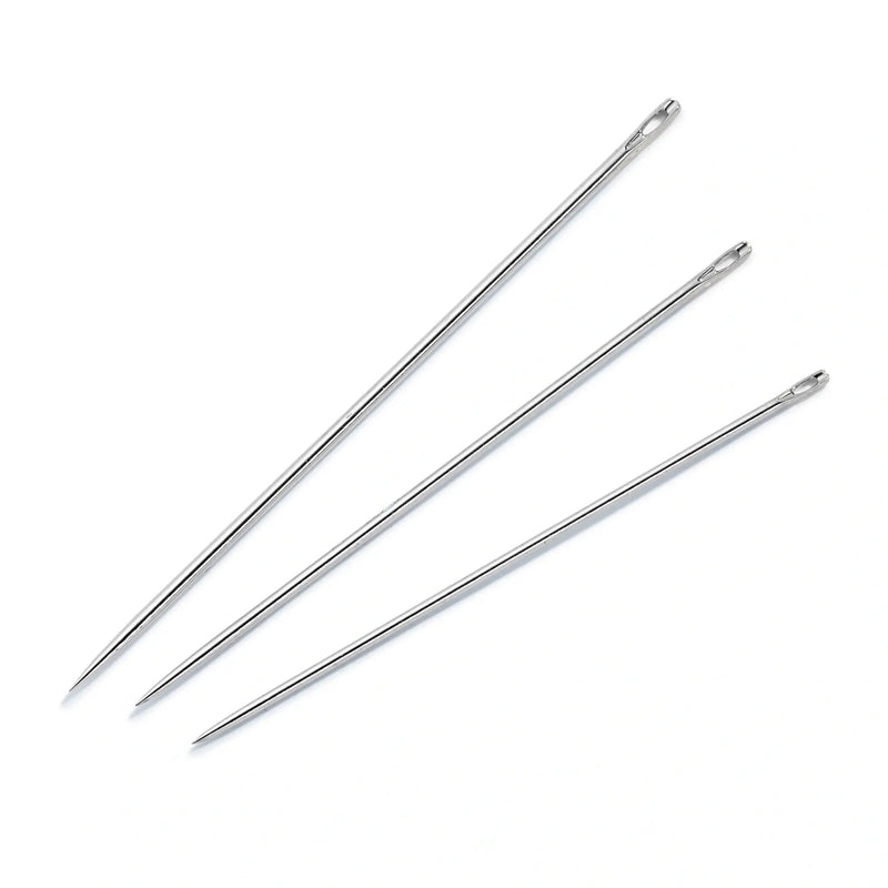 Chargez l'image dans la visionneuse de la galerie, 121294| Hand Sewing Needles sharps 3-7 ass. silver col