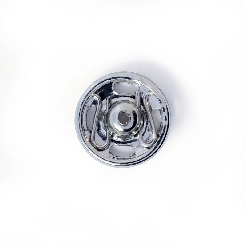 Chargez l'image dans la visionneuse de la galerie, 341244| Sew-On Snap Fasteners brass 9 mm silver col