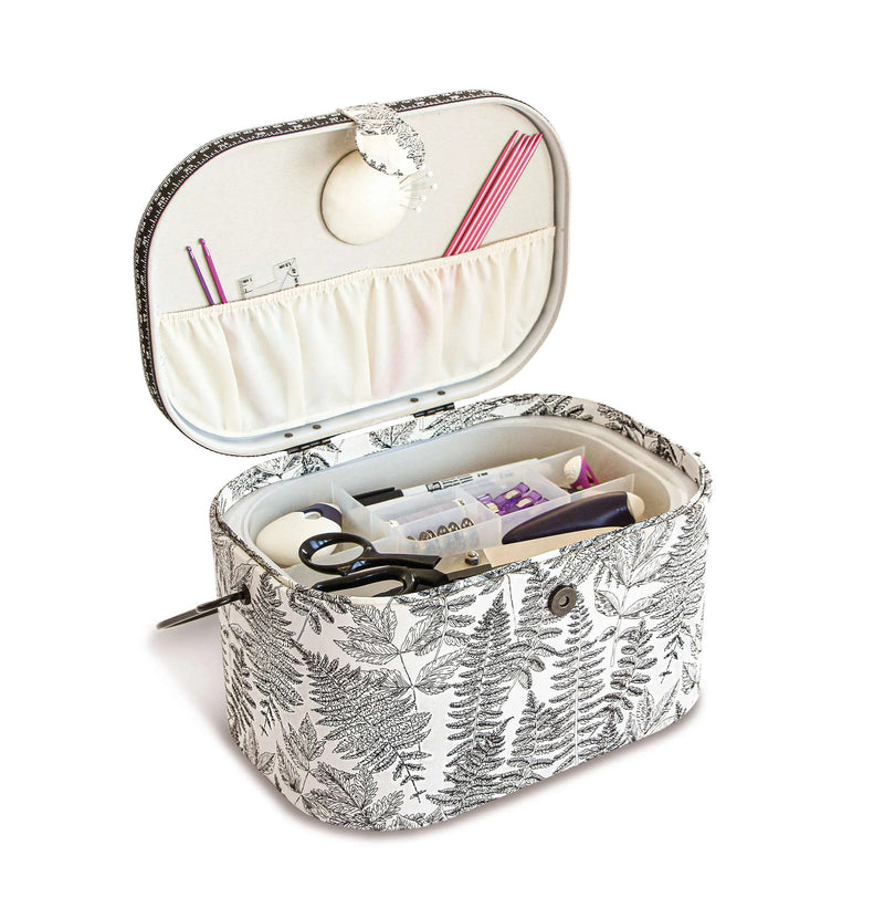 Load image into Gallery viewer, 612072| Sewing basket L oval Nature