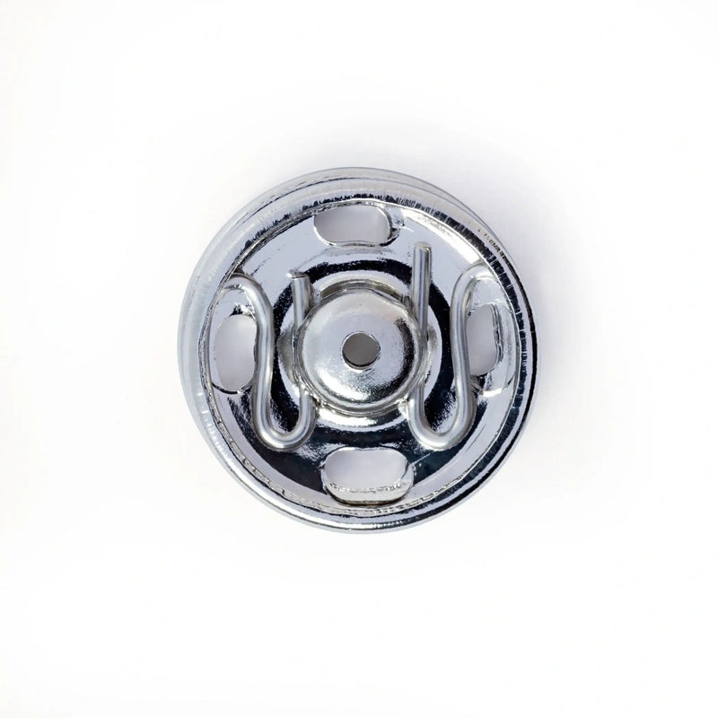 Chargez l'image dans la visionneuse de la galerie, 341248| Sew-On Snap Fasteners brass 13 mm silver col