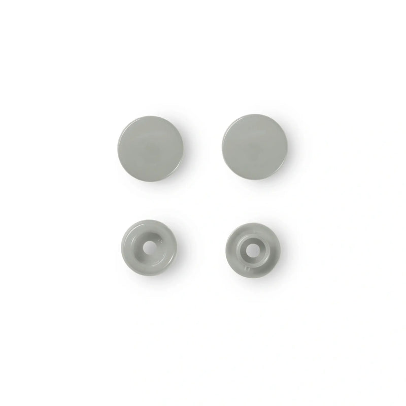 Load image into Gallery viewer, 393124|Prym Color Snaps, round, 12.4 mm, 30 pcs, Grey