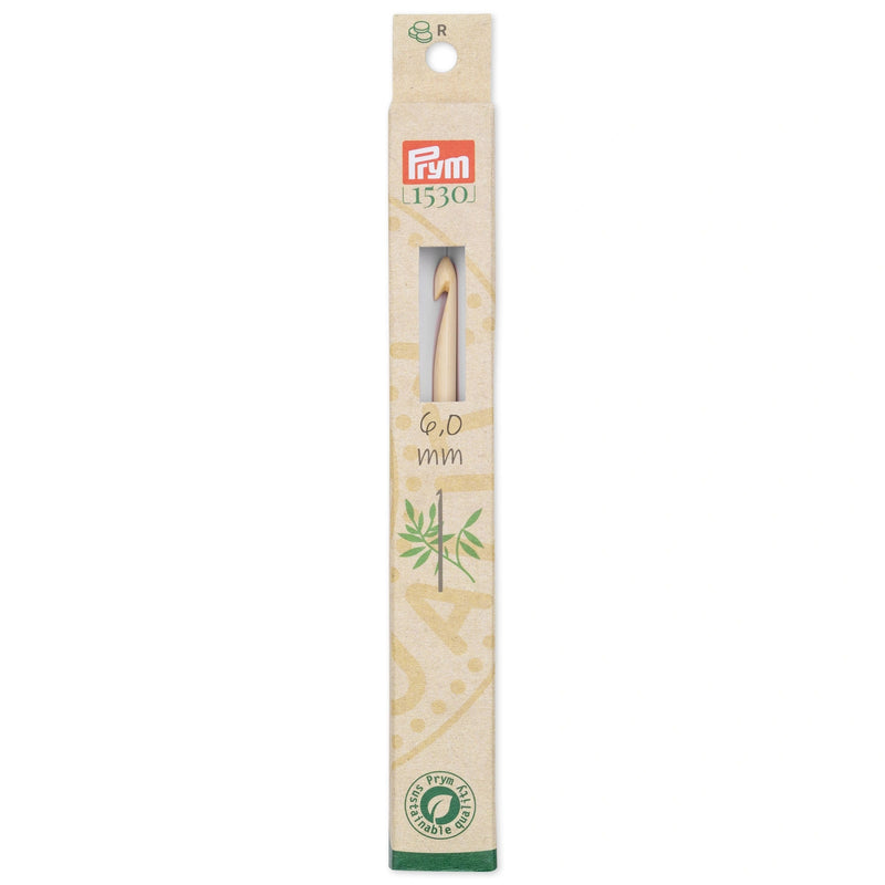 Chargez l'image dans la visionneuse de la galerie, 197612| 6" Crochet Hook, Bamboo, US J (6mm)