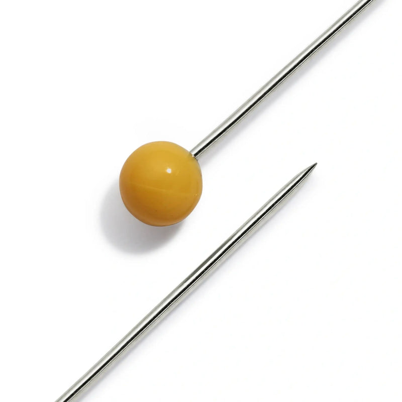 Load image into Gallery viewer, 28485| Plastic-headed straight pins V2A 0.65 x 45 mm gold col