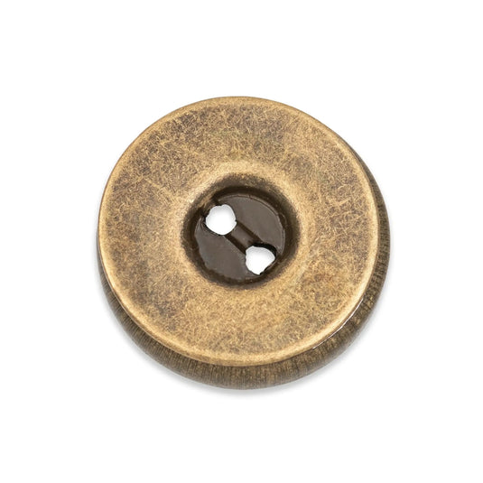 416472| Magnetic sew-on buttons 19 mm antique brass