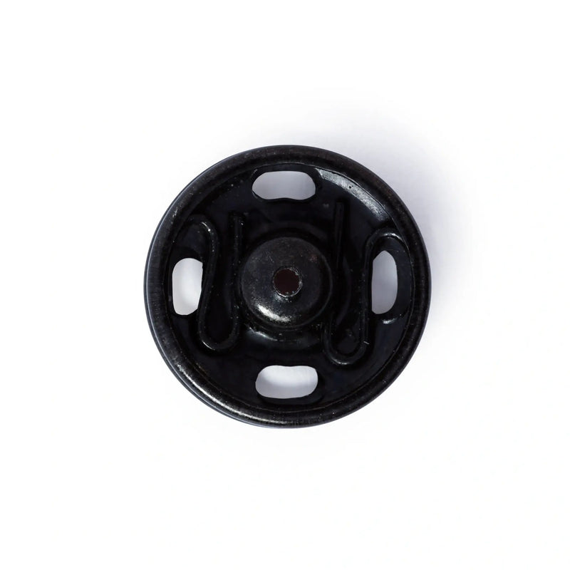 Chargez l'image dans la visionneuse de la galerie, 341168| Sew-On Snap Fasteners brass 13 mm black