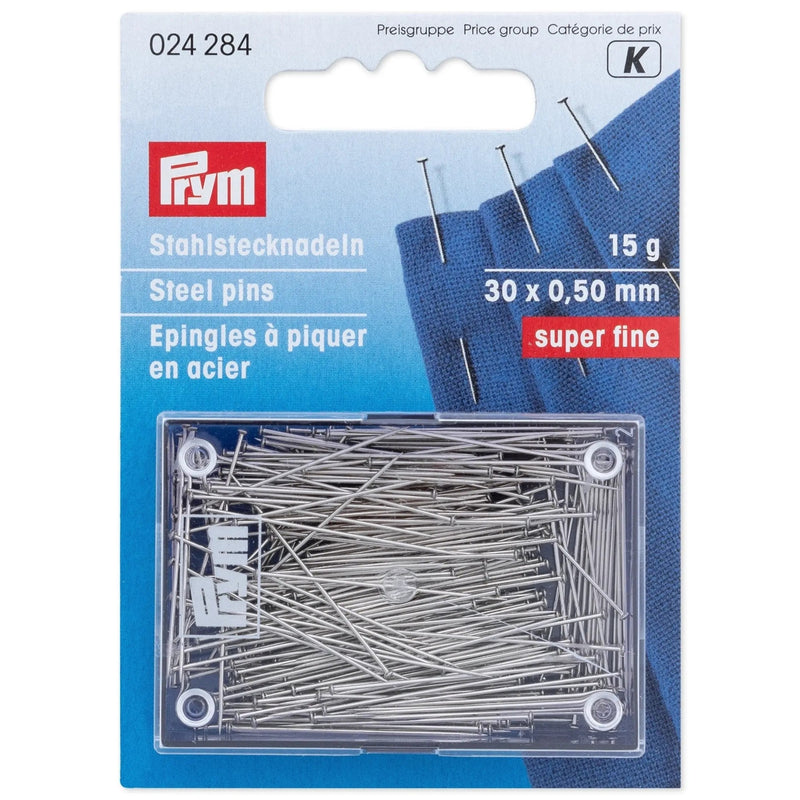 Load image into Gallery viewer, 24284| Hard Steel Pins 0.50 x 30 mm silver col