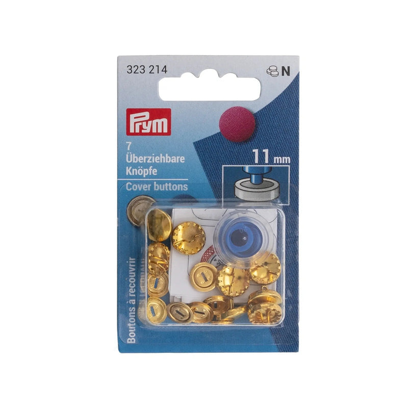 Chargez l'image dans la visionneuse de la galerie, 323214| Cover Buttons brass 11 mm gold col