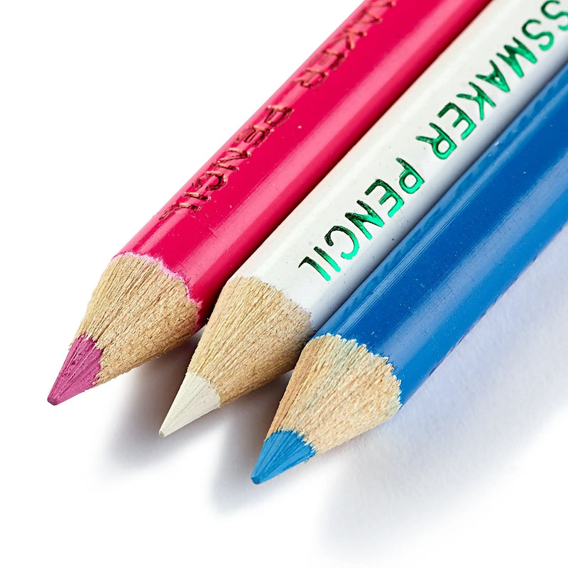 Chargez l'image dans la visionneuse de la galerie, 611628| Chalk pencils + brush white/pink/blue