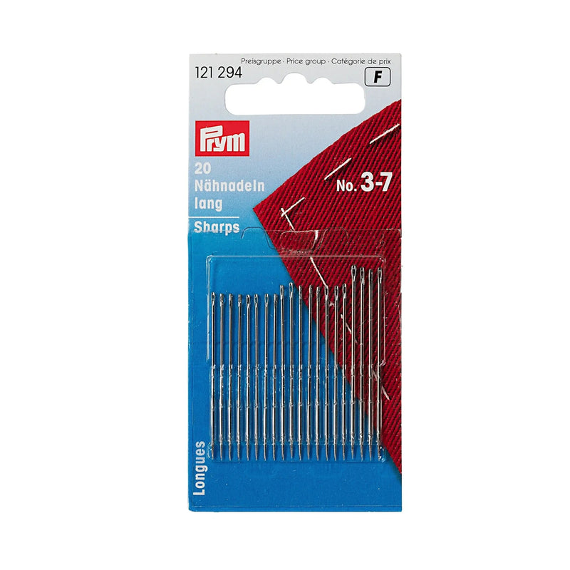Chargez l'image dans la visionneuse de la galerie, 121294| Hand Sewing Needles sharps 3-7 ass. silver col