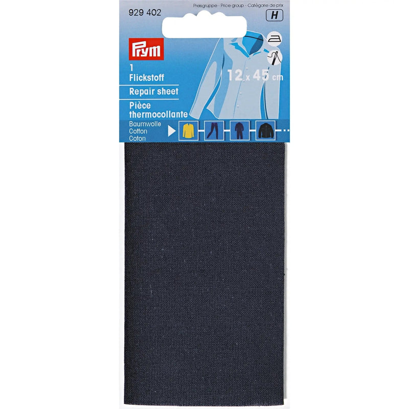 Load image into Gallery viewer, 929402| Repair sheet CO iron-on 12 x 45 cm navy blue