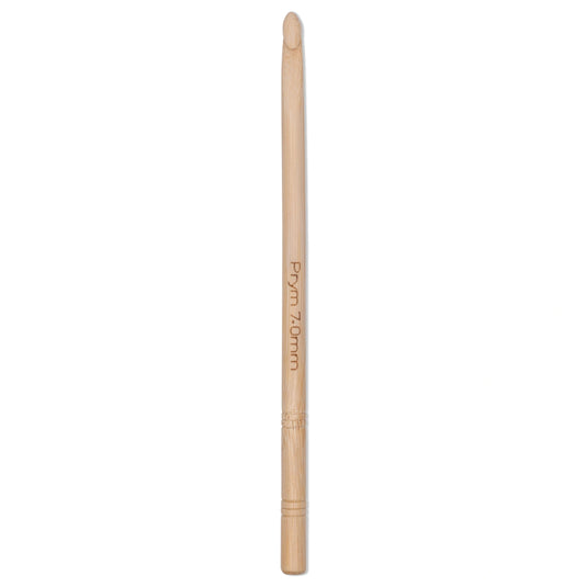 197614| 6" Crochet Hook, Bamboo, 7mm