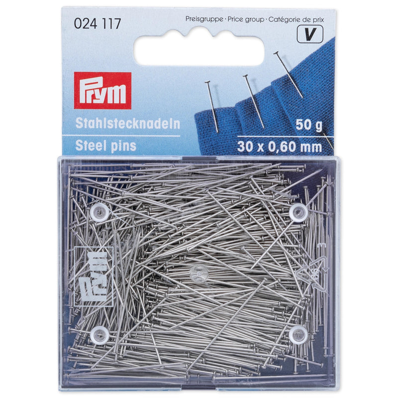 Chargez l'image dans la visionneuse de la galerie, 24117| Straight Pins 6 EF 0.60 x 30 mm silver col