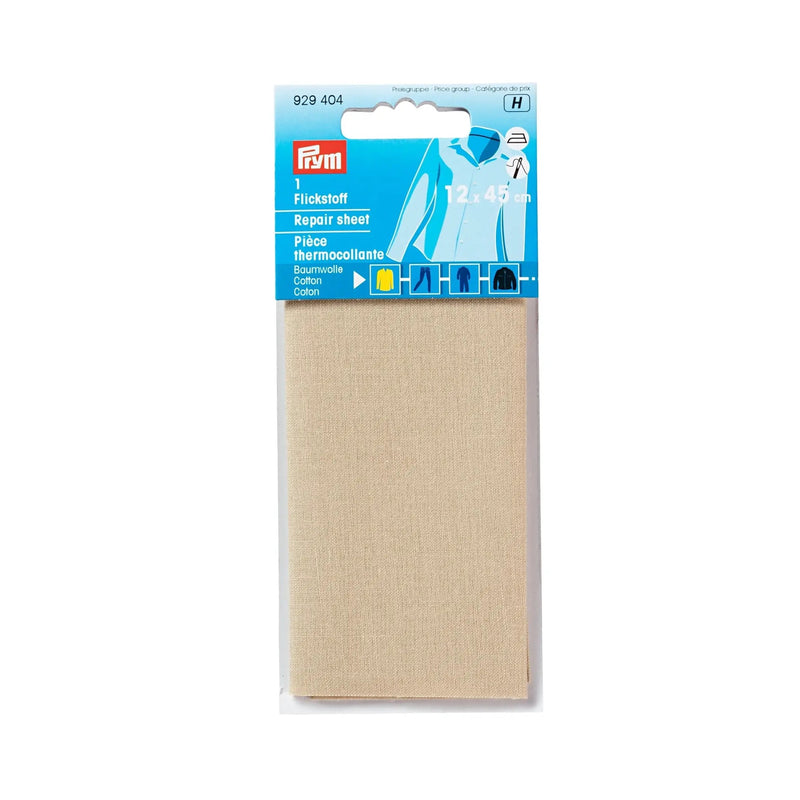 Chargez l'image dans la visionneuse de la galerie, 929404| Repair sheet CO iron-on 12 x 45 cm beige
