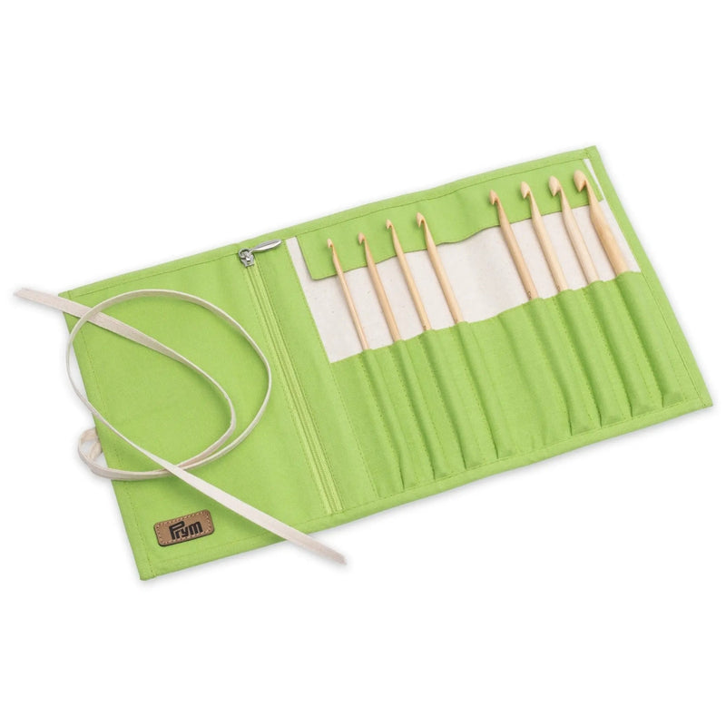 Chargez l'image dans la visionneuse de la galerie, 197610|Prym 6" Crochet Hook Set, Bamboo, 3.5-8mm