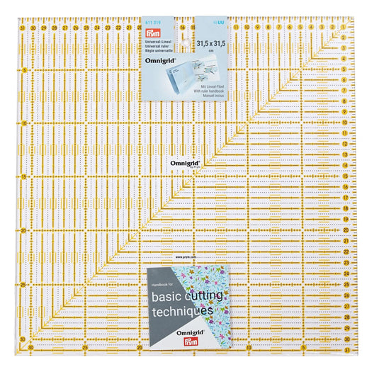 611319|Prym Universal ruler cm scale 31.5 x 31.5