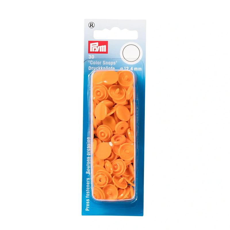 Load image into Gallery viewer, 393140|Prym Color Snaps, round, 12.4 mm, 30 pcs, Orange