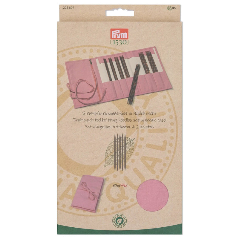 Cargue la imagen en el visor de la galería, 223807|Prym Double Pointed Knitting Needle Set, Natural, 2.0-4.5mm