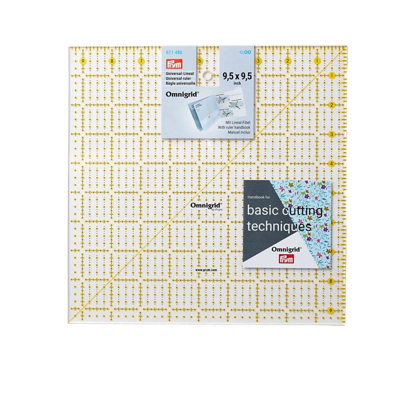 Load image into Gallery viewer, 611480|Prym Universal ruler inch scale 9.5 x 9.5