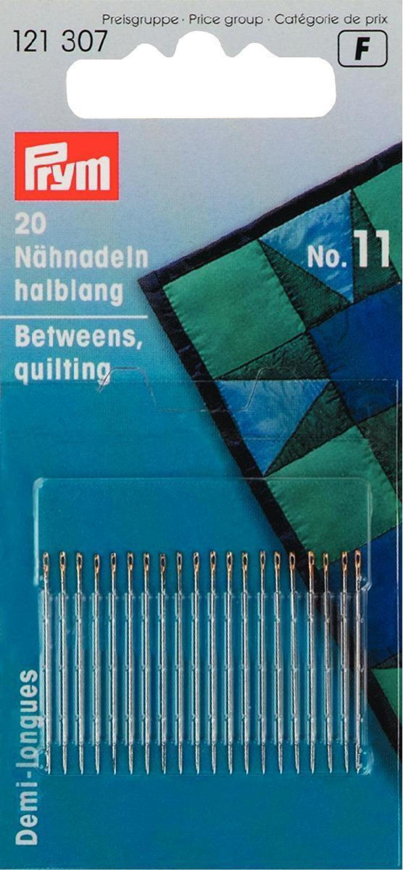Chargez l'image dans la visionneuse de la galerie, 121307| Hand Sewing Needles betw. 11 silver col 0.50x26mm