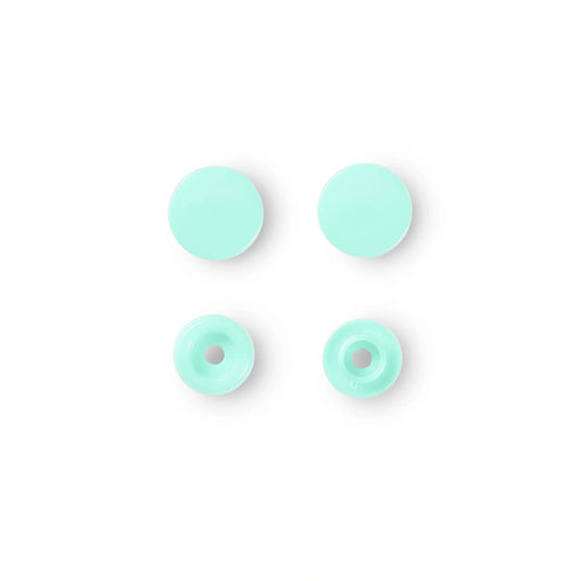 393119|Prym Color Snaps, round, 12.4 mm, 30 pcs, Mint