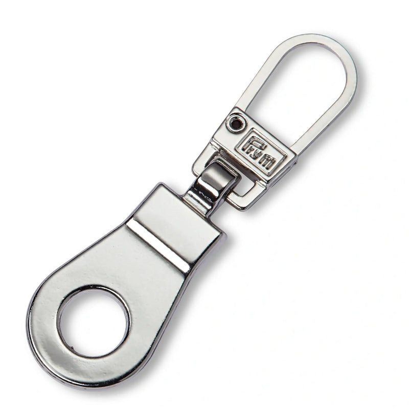 Chargez l'image dans la visionneuse de la galerie, 482121| Fashion Zipper pullers Eyelet metal silver col